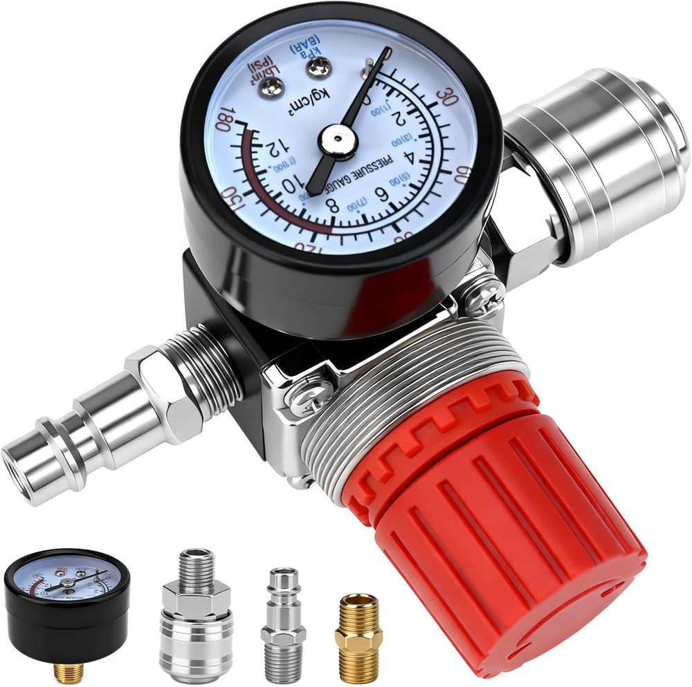 Air Compressor Pressure Regulator 1/4