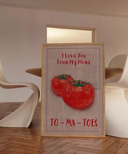 I Love You Quote Wall Art poster Choose your Size