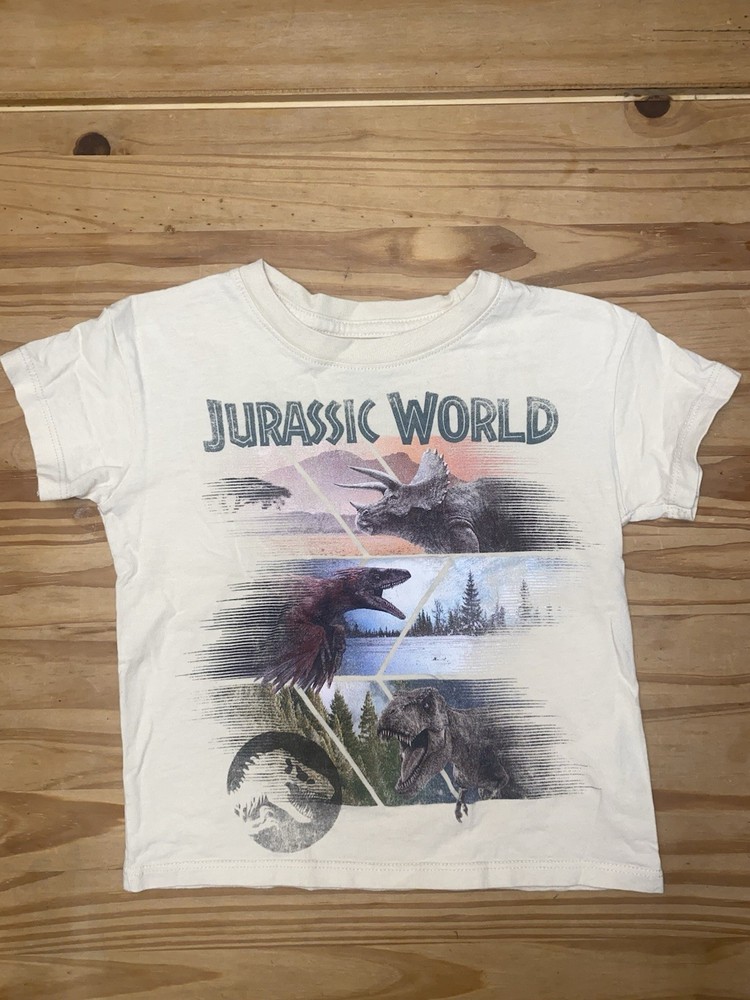 Jurassic World Toddler Boys Dinosaur Graphic T-Shirt - Size 3T