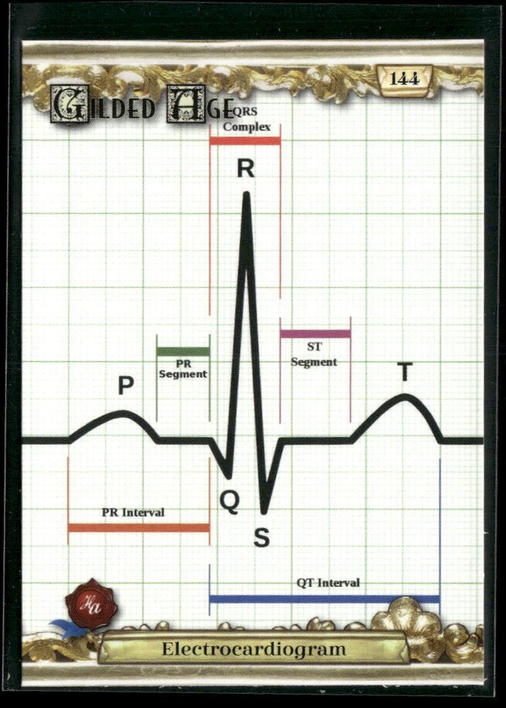 2023 Historic Autographs Gilded Age #144 Electrocardiogram