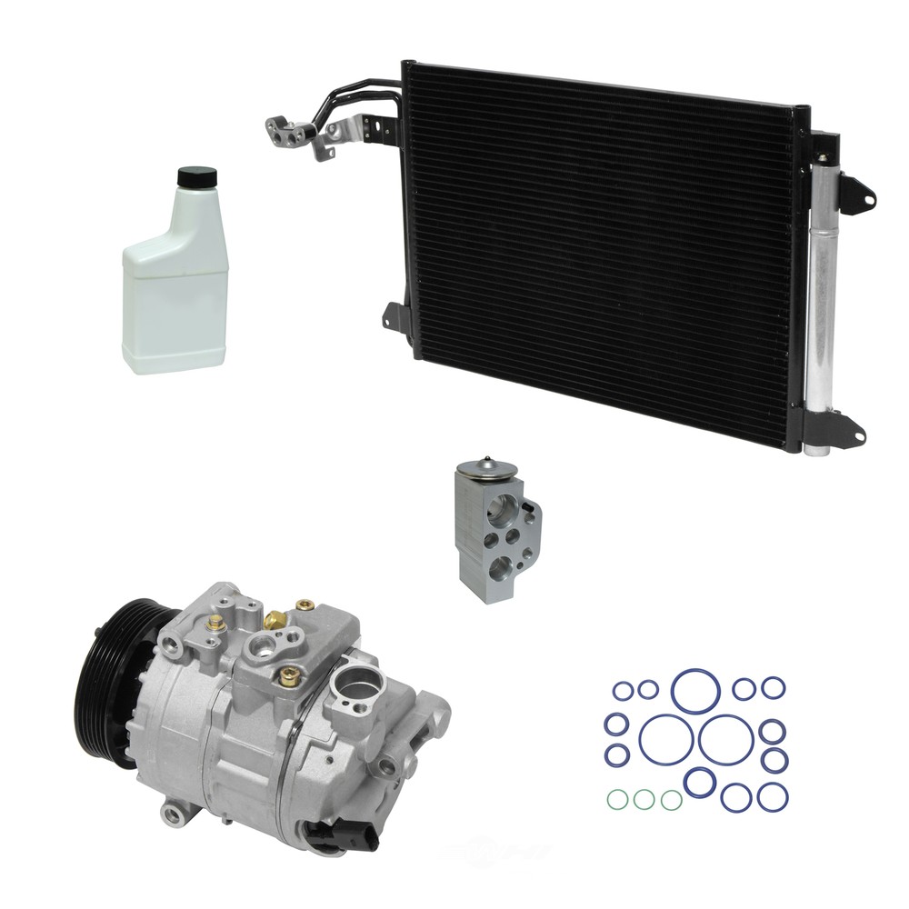 A/C Compressor Kit with Condenser Replacement UAC KT 4761A
