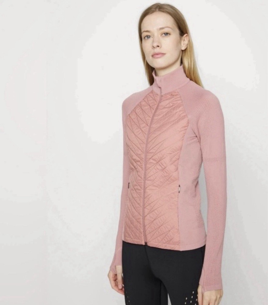 Athleta Dusty Pink Flurry Force Primaloft Jacket 2.0 Palermo Pink Medium