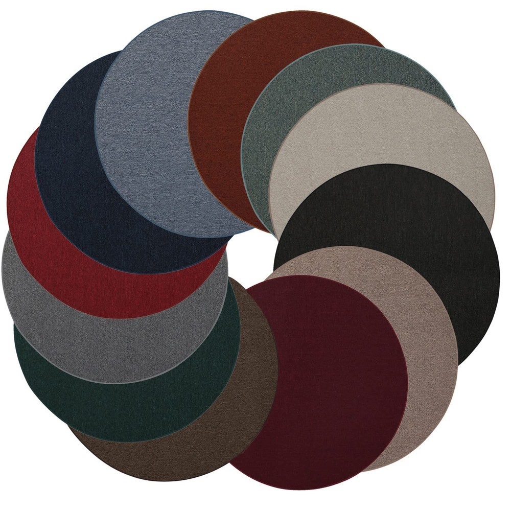 Furnish my Place Modern Indoor/Outdoor Commercial Solid Assorted Rug, Baby Nu...