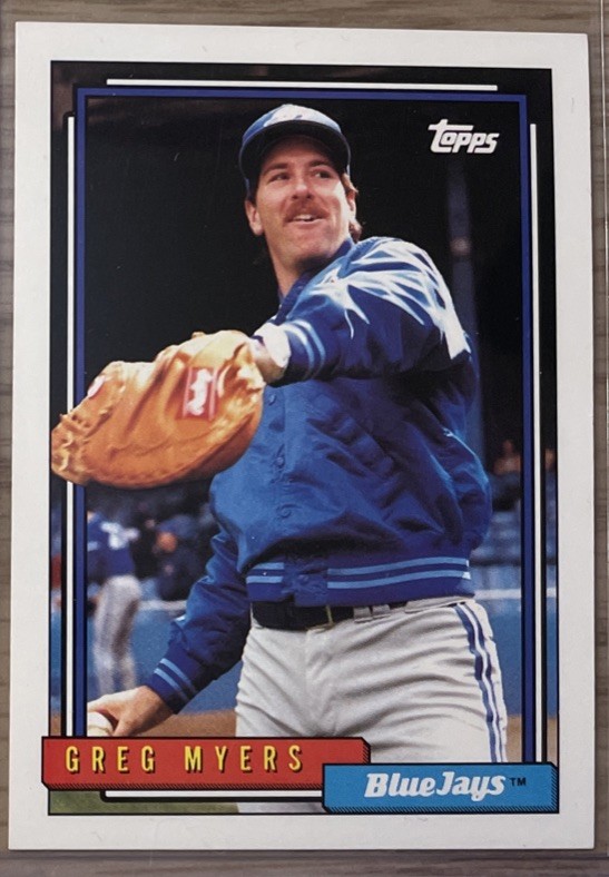 1992 Topps - Greg Myers #203