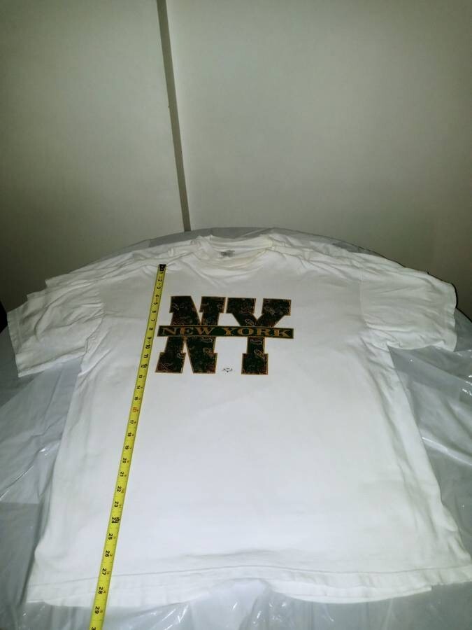 New York State Golden NY 1993 Vintage 90's Vtg Retro RARE XL T-Shirt