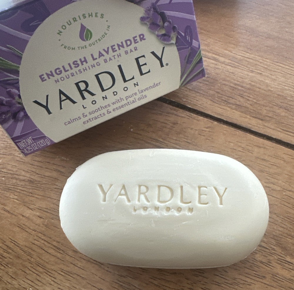 Yardley London English Lavender Nourishing Bath Bar -  6 Bars