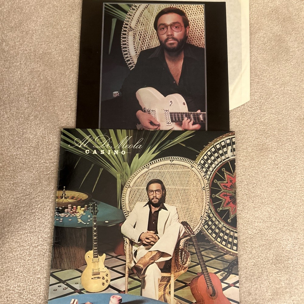 Al Di Meola Casino LP NM Vinyl Record Guitar Jazz Fusion