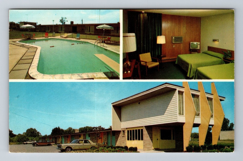 Highlands NY-New York Anzor Motel Vintage Postcard Standard Souvenir Postal Old