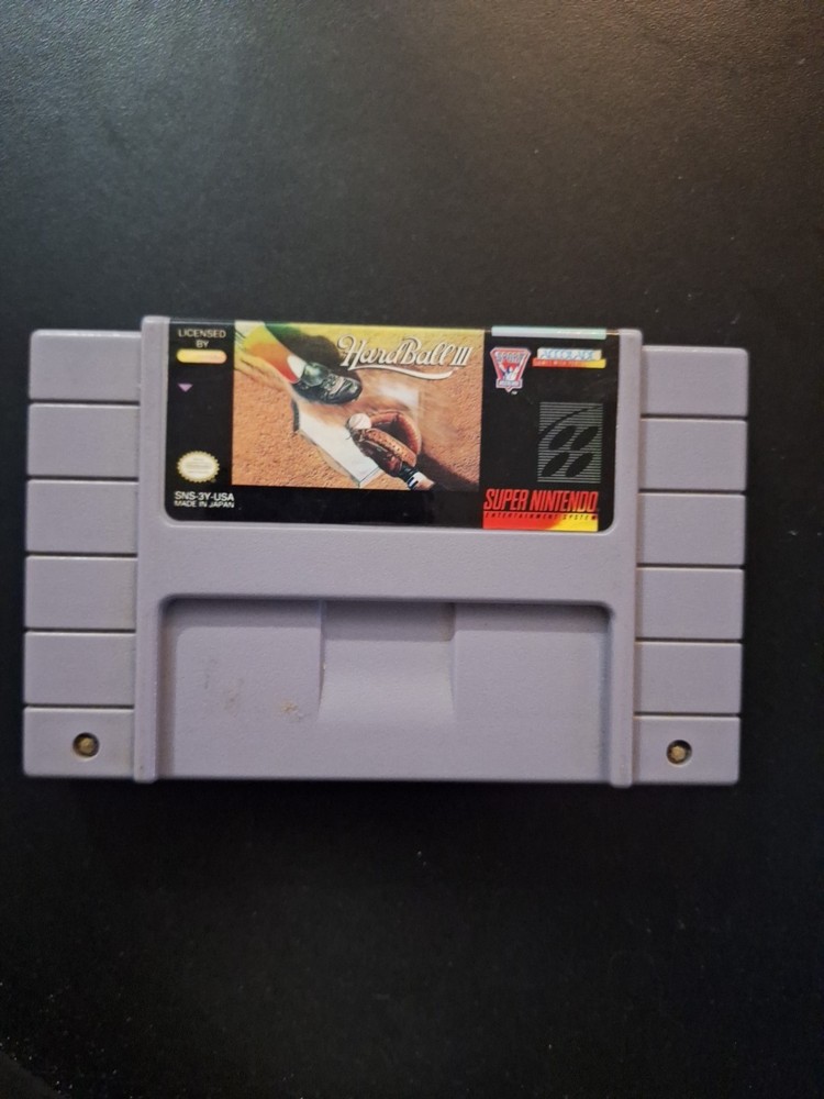 HardBall III (Super Nintendo Entertainment System, SNES, 1994) Cartridge Only
