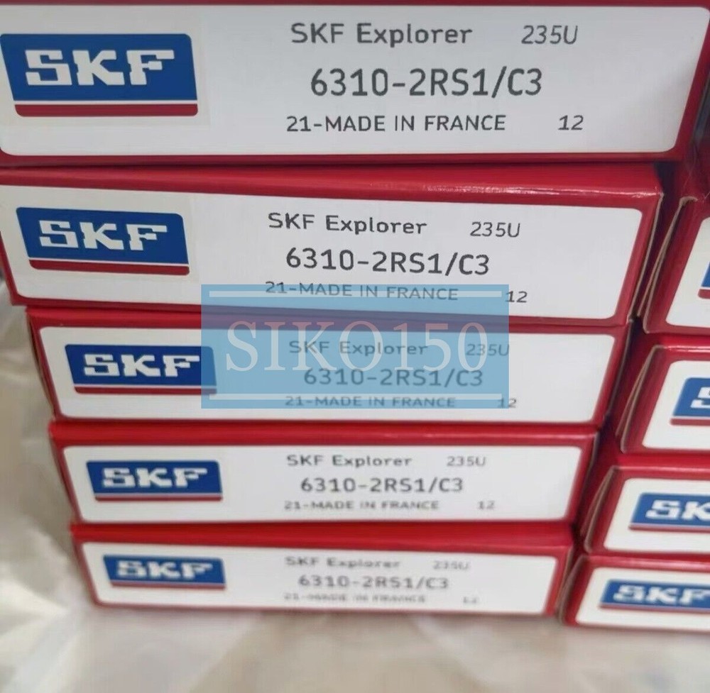 1PC SKF 6310-2RS1/C3 single row deep groove ball bearing #SK