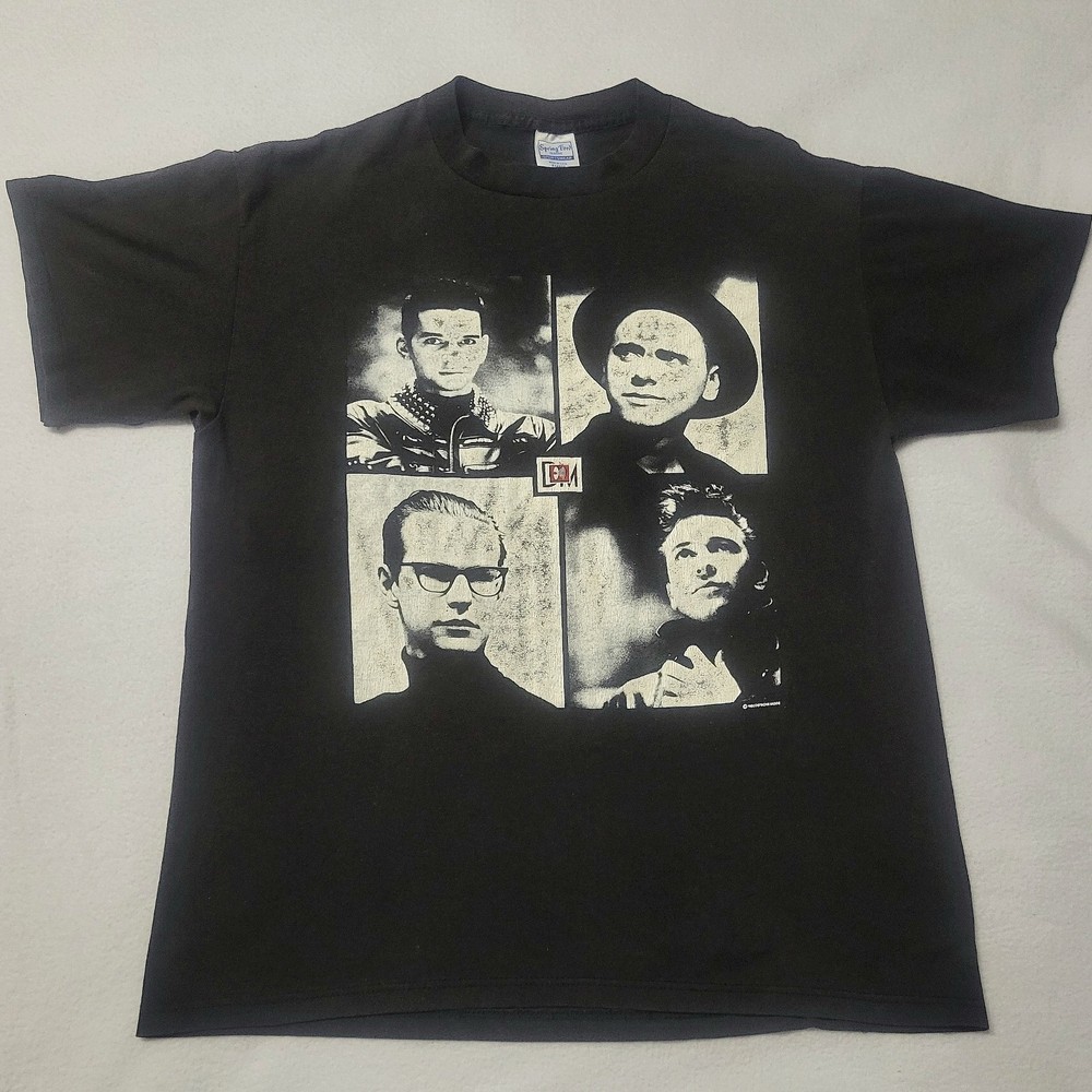 Vtg Depeche Mode T Shirt 1988 Music for the Masses Tour Tee Single Stitch USA XL