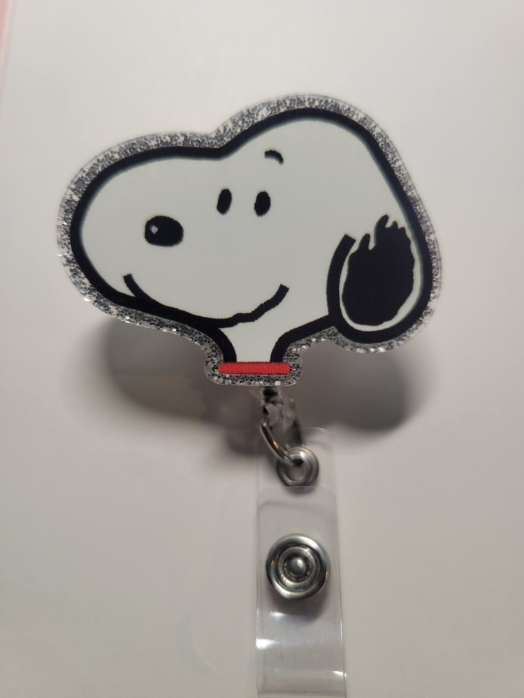 Snoopy Retractable Badge Reel