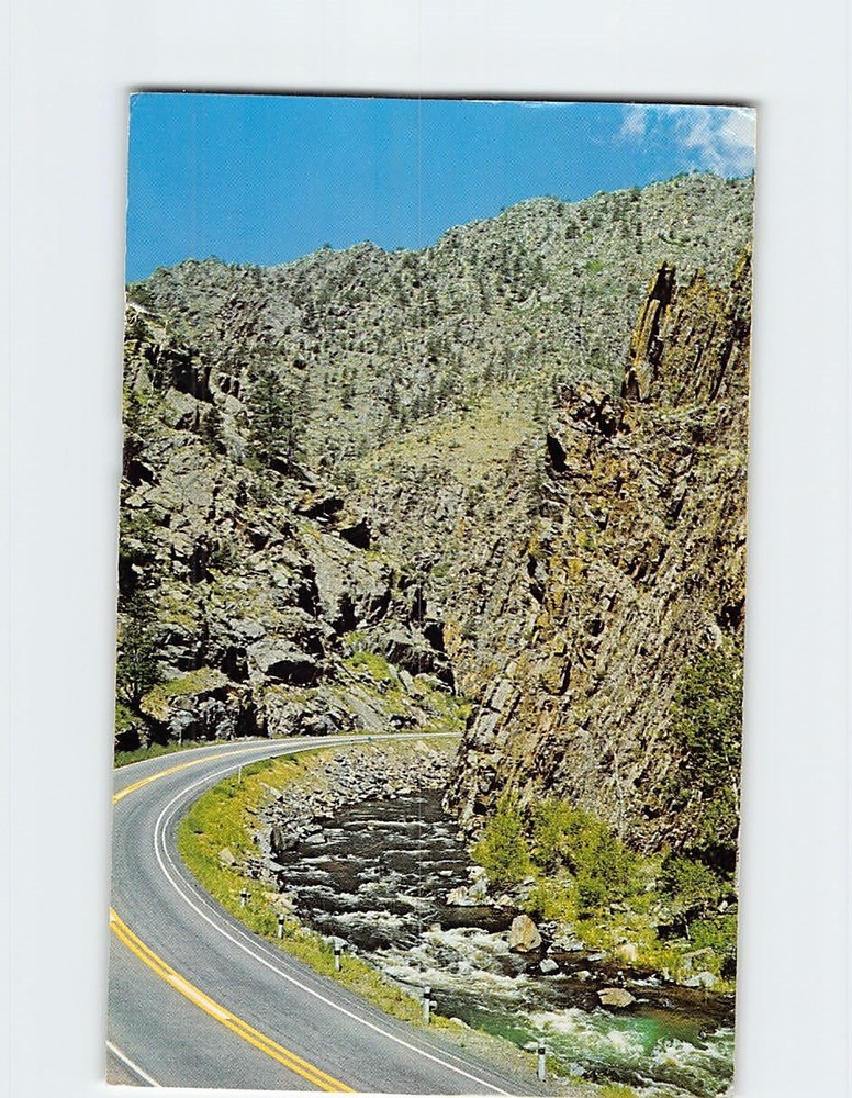 Postcard Scenic Big Thompson Canyon Colorado USA