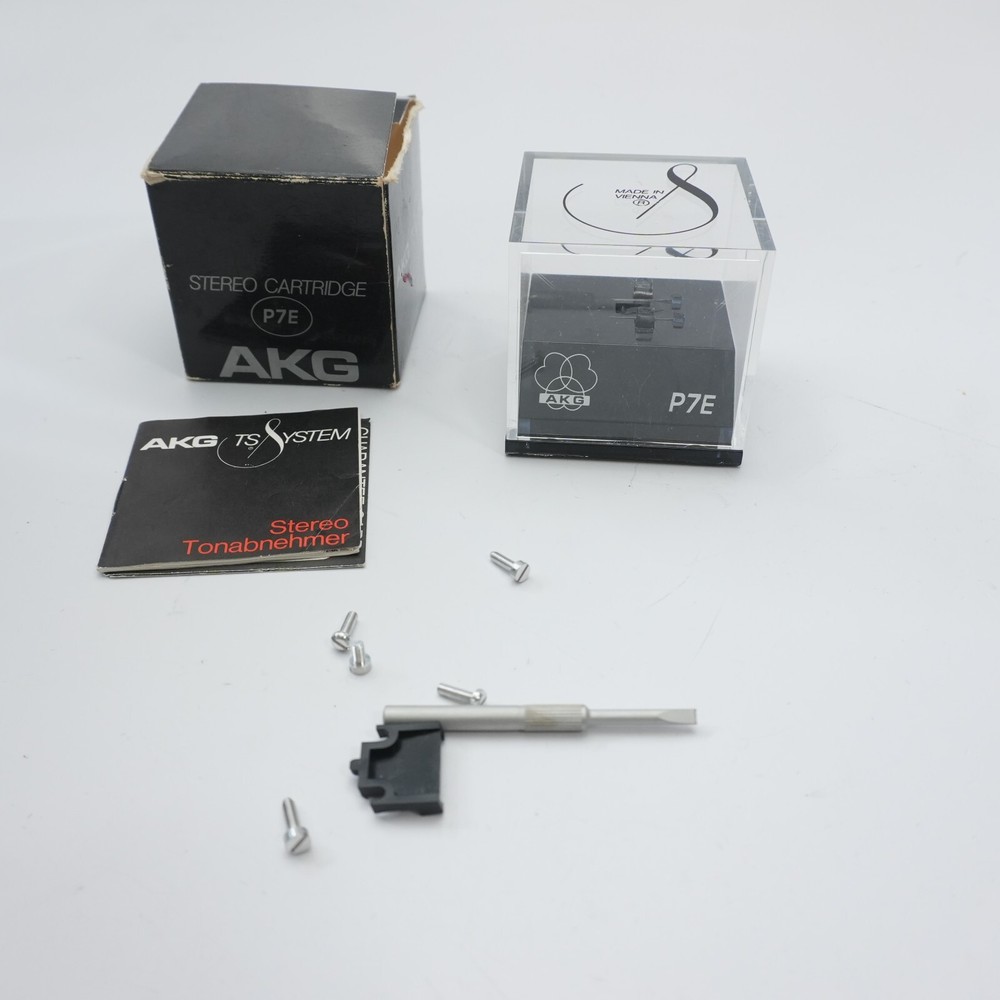 AKG P7E Stereo Cartridge with X7E Stylus for Turntables - Box Only