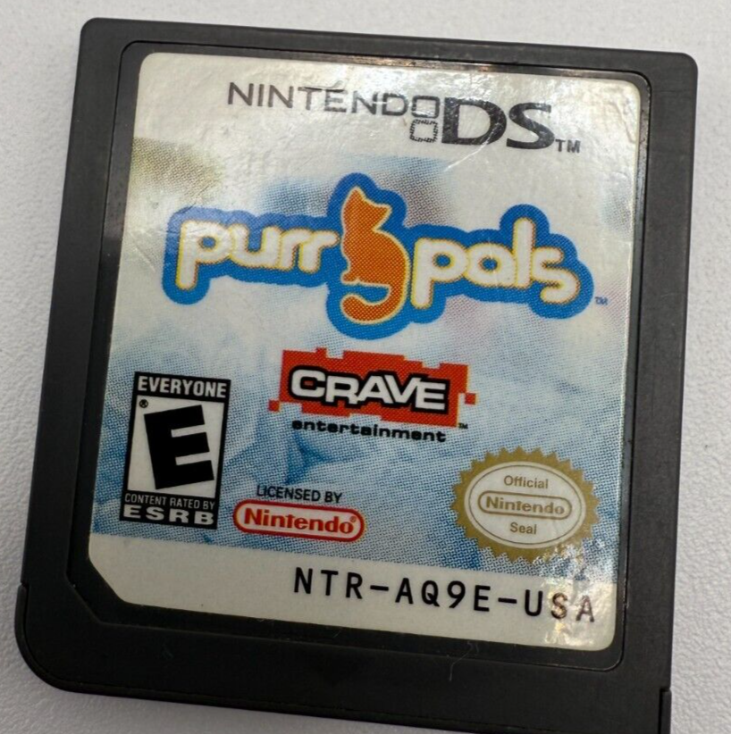Purr Pals for Nintendo DS Tested Virtual Pet Simulator Game with Cats 🐱  