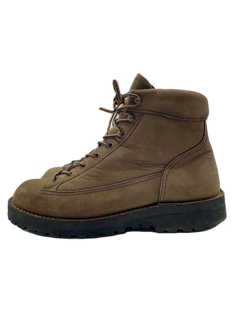 Danner Lace Up Boots Shoes Suede Brown Men's Side Zip Size: US8