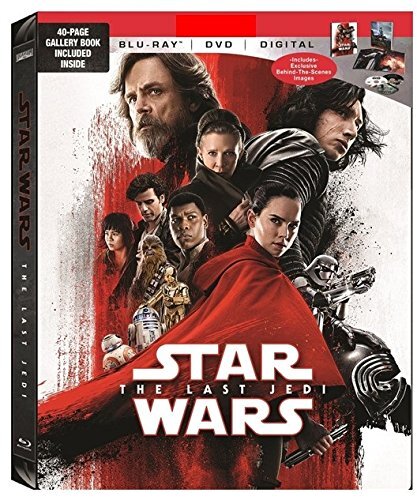 Star Wars: The Last Jedi: Target Exclusive (Blu-ray/DVD, 2018, 4-Disc)