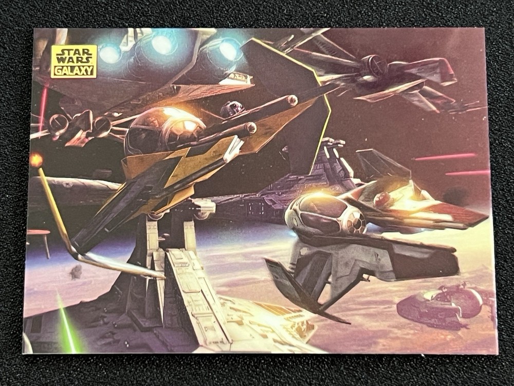 2024 Topps Chrome Star Wars Galaxy #42 Where the Fun Begins Mini Diamond