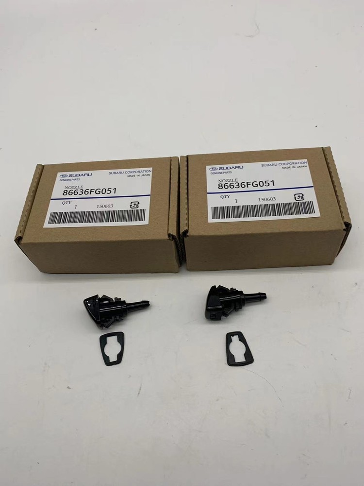 86636FG051 Genuine SUBARU IMPREZA WRX STI Windshield Wiper Washer Jet Nozzles 2