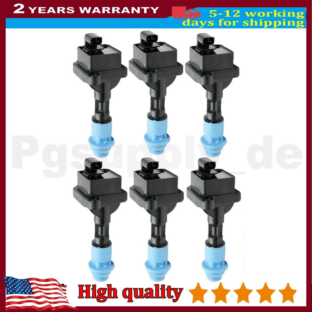 6*Ignition Coil for Toyota Soarer JZZ30 Supra JZA80 2.5L 3.0L Twin Turbo 1JZ 2JZ