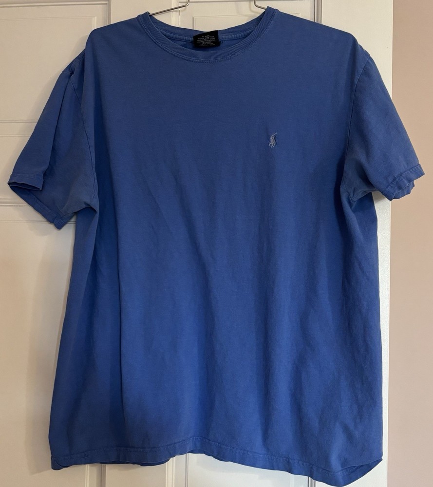 Ralph Lauren Classic Blue Short SleeveTee Men's medium