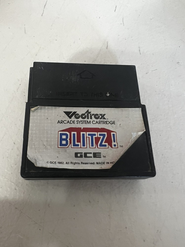 Blitz Action Football (Vectrex, 1982)