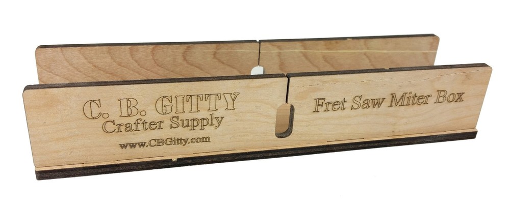 Cigar Box Guitar Fretting Miter Box Kit