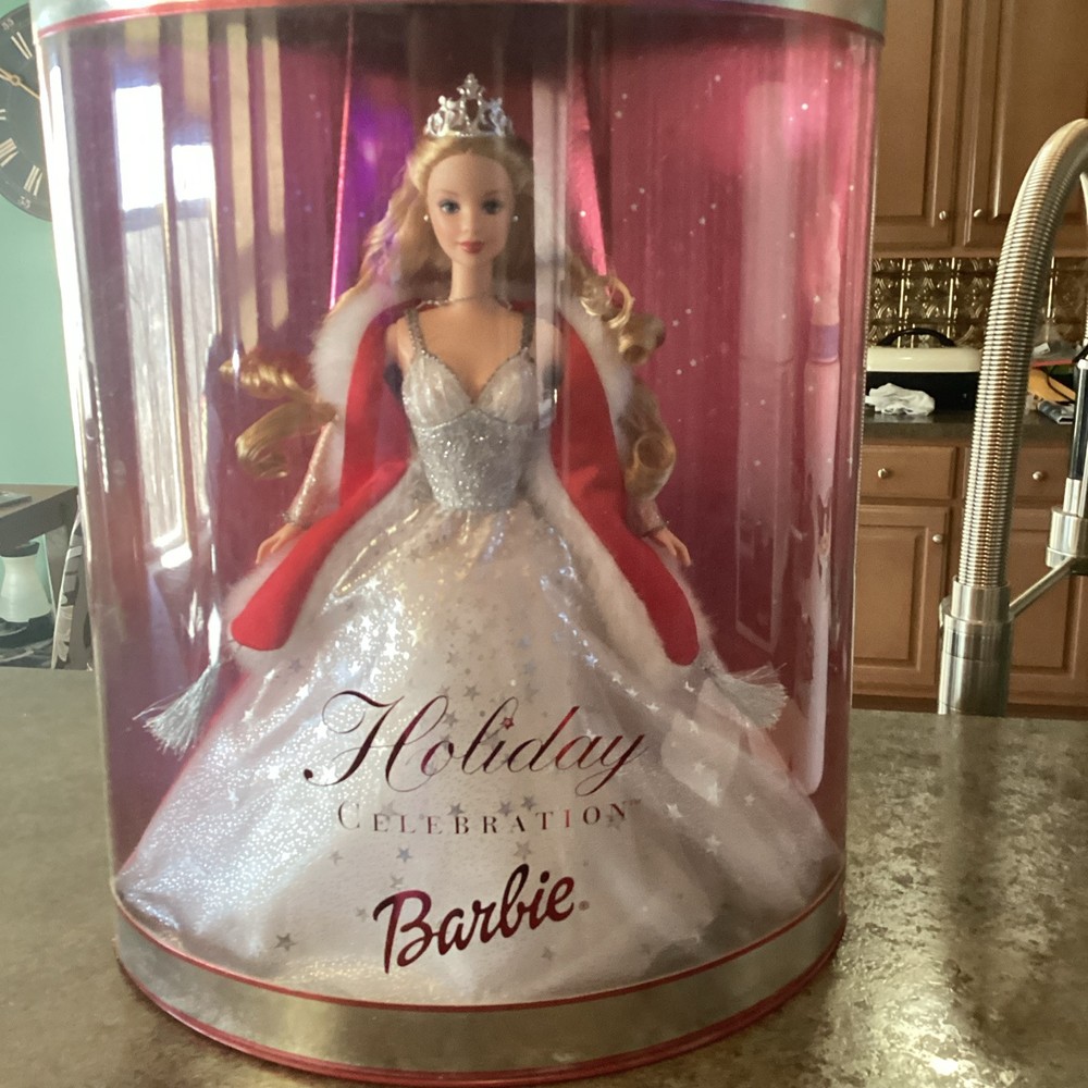 Barbie Special 2001 Edition Holiday Celebration Doll New in Box Unopened 50304