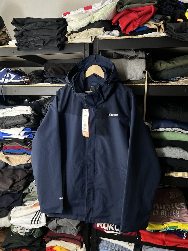 Berghaus Gore-Tex Waterproof Jacket Size XXL Hooded Outdoor