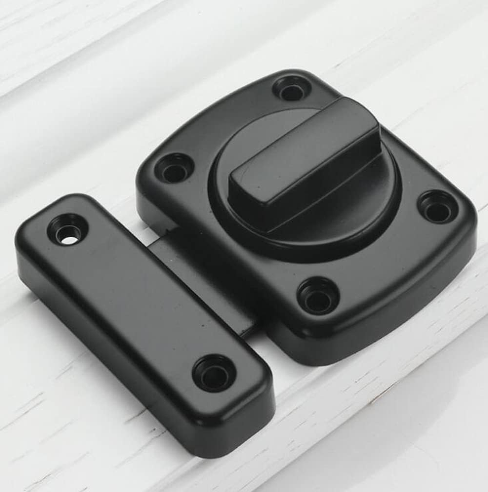 Sliding Door Lock Bar Barn Door Latch Hook-And-Eye Buckle Wooden Fence Door Lock