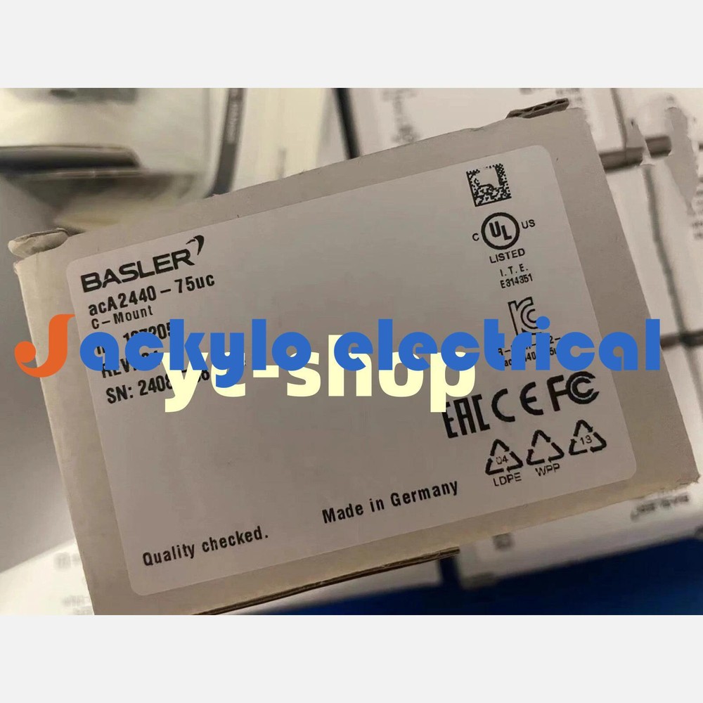 New BASLER acA2440-75uc Industrial Camera Fast Shipping FedEx or DHL