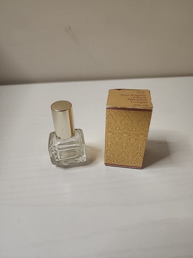 AVON CANDID Cologne .33 FL OZ Vintage with Original Box Empty