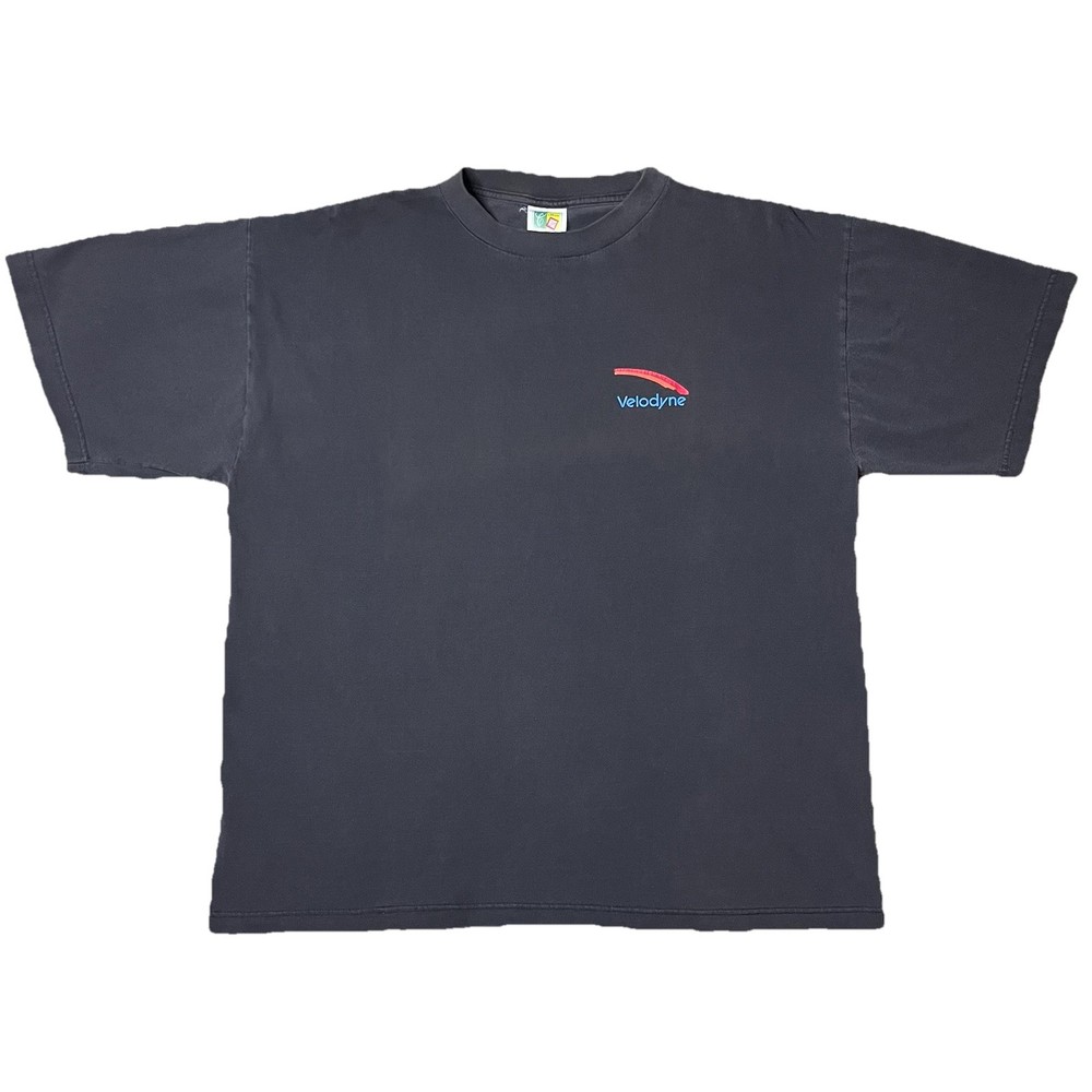 Vintage Velodyne Acoustics Subwoofer Promo T-Shirt XL Faded Black 90s Audio Tech