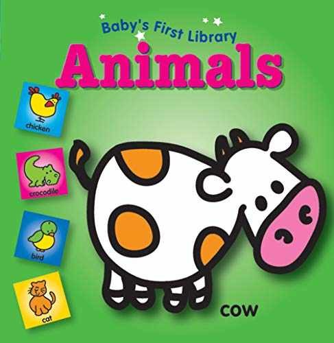 Baby's First Library Animals - Board book, by Yoyo Books - Acceptable