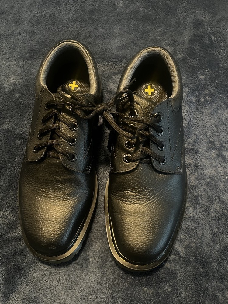 Dr. Martens Ashfeld Shoes Mens Size 11 Black Leather Work Comfort Sneakers