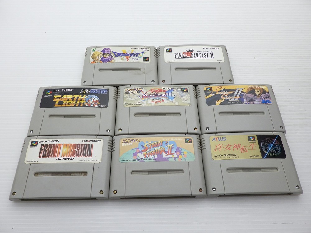 Nintendo SuperFamicom/SNES Game Lot Super Famicom/SNES JP GAME. 9000025559706