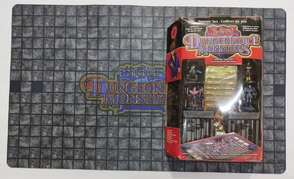 Yugioh Dungeon Dice Monsters started set & Custom Playmat