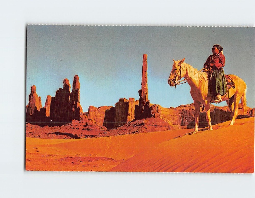Postcard Monument Valley Arizona USA