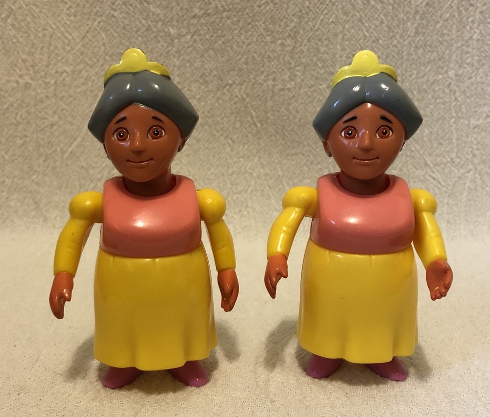 Two Mattel Viacom Replacement Grandma Abuela Magical Castle Toys-image
