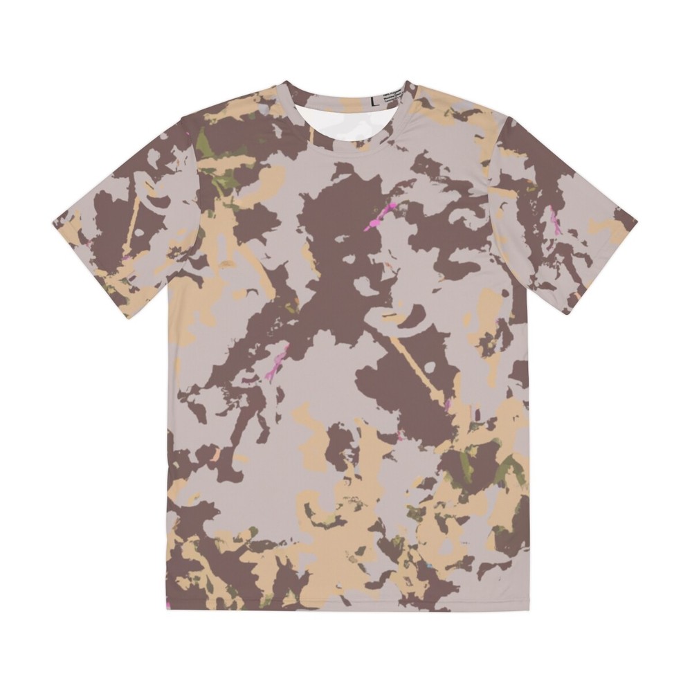 All Over Print Camo T Shirt Gorpcore Streetwear Tee Camouflage Outdoors Grunge