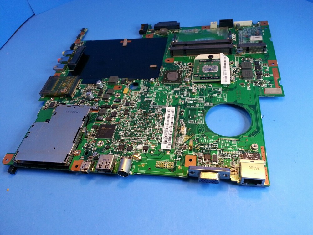 Acer Travelmate 5520 Extensa 5420 Motherboard with AMD CPU 55.4T701.081 for Parts-image