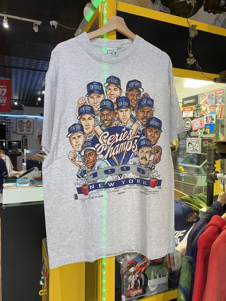 Remake New York Yankees Caricature Shirt Short sleeve Reprint T shirt HN1248