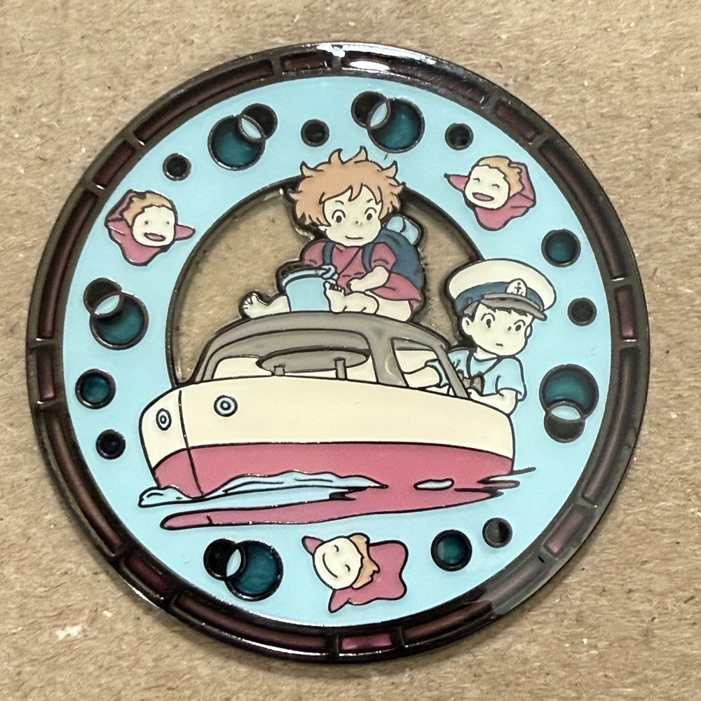 Loungefly Studio Ghibli Ponyo Stained Glass Blind Box Enamel Pin
