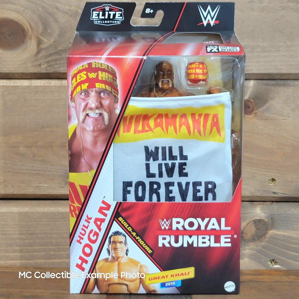 Hulk Hogan Royal Rumble WWE Elite Collection Action Figure Great Khali BAF