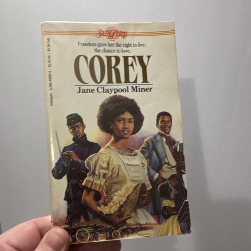 Sunfire Corey by Jane Claypool Miner Paperback Scholastic Romance Novel