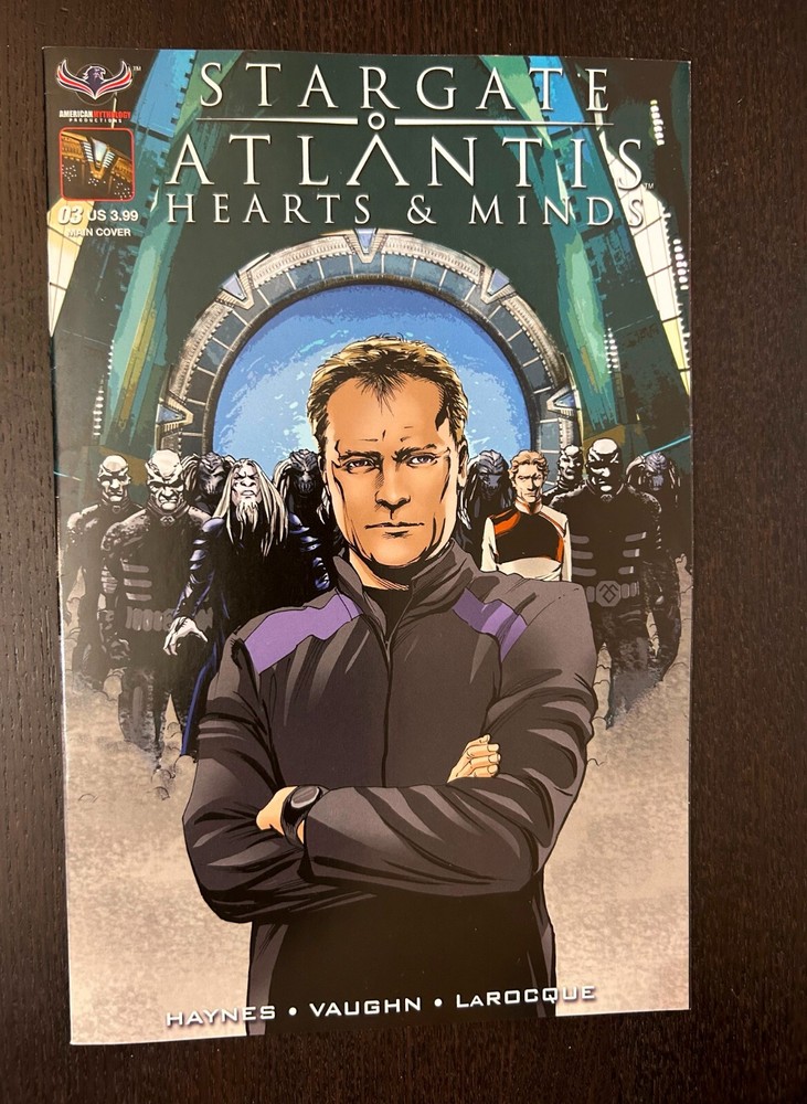 STARGATE ATLANTIS Hearts & Mind #3 (American Mythology Comics 2014) -- VF/NM