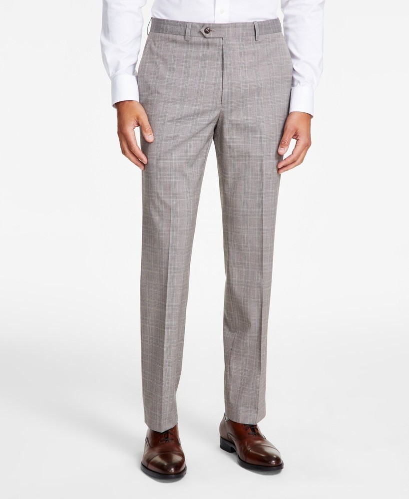 Michael Kors Men's Classic Fit Spring Performance Pants, Beige,   38 X 34