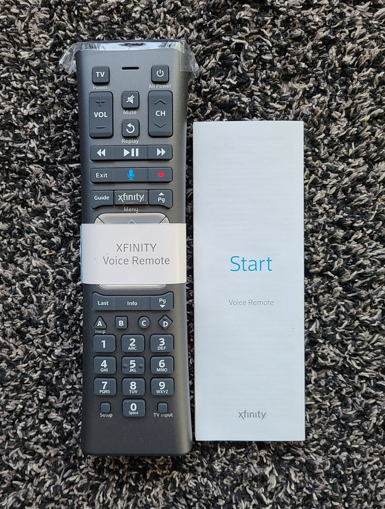 Comcast Xfinity XR11 Voice Remote Control with Seal, Backlit, Manual, Battery Pull Tab, Easy Setup