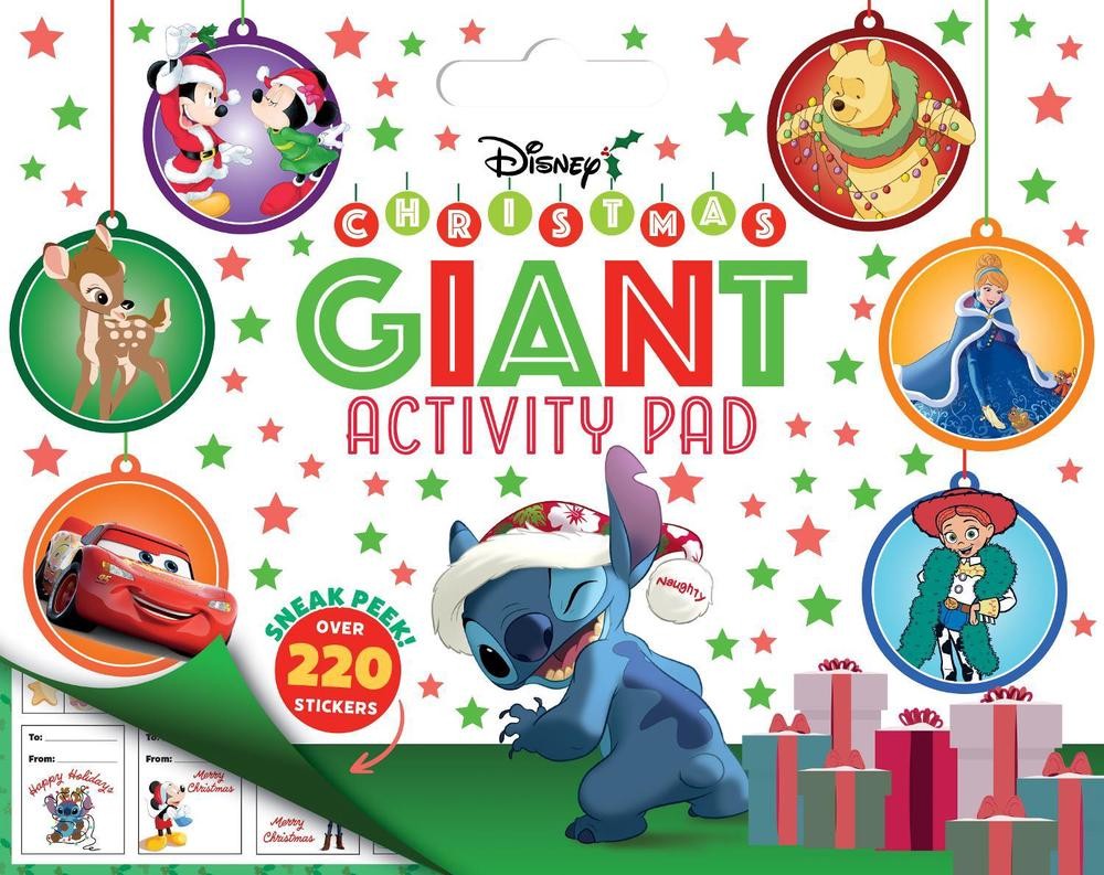 Disney Christmas: Giant Activity Pad by Disney Paperback Book