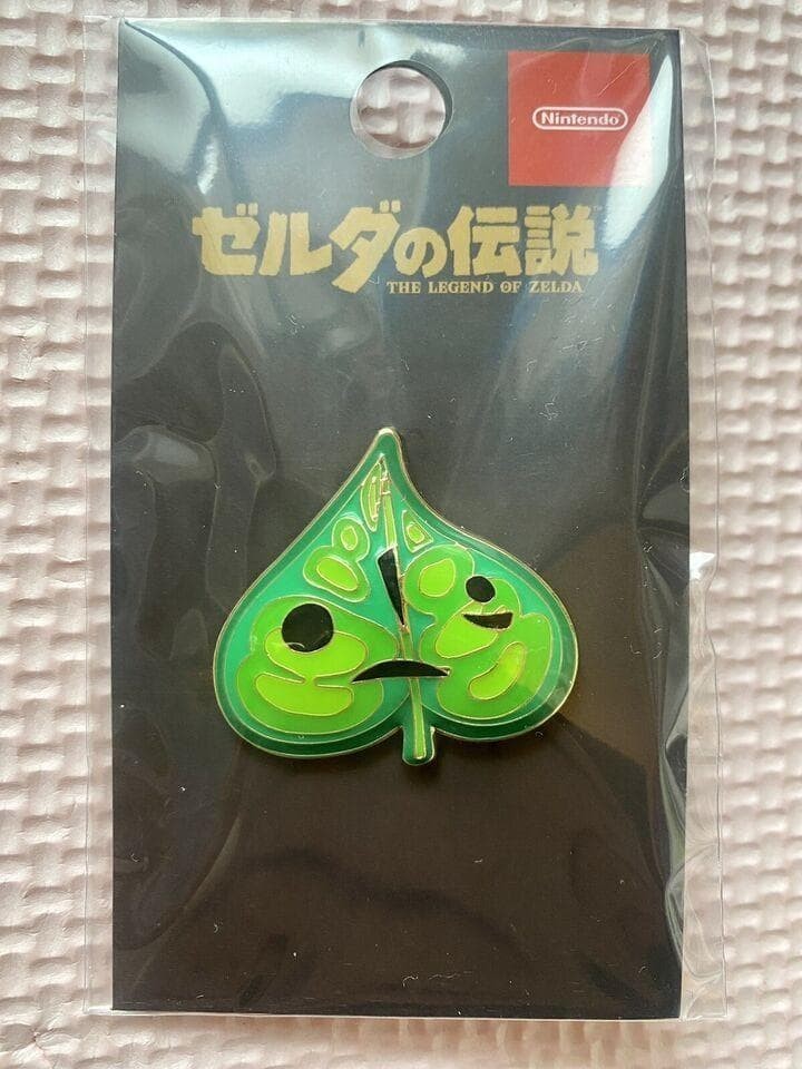 Nintendo Tokyo Zelda Korok Pins Badge Brooch Leaf Japan Exclusive New Store Rare